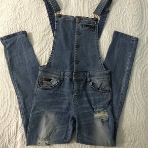 Women’s jean overalls